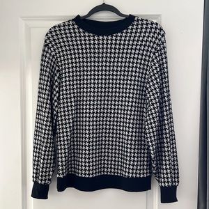Who What Wear Houndstooth Sweater